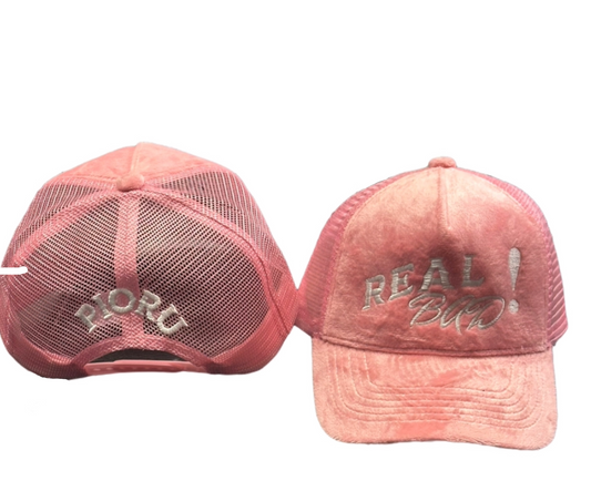 Real Bad Trucker hat (pink)