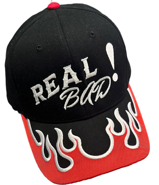 Real Bad Trucker hat (flames)