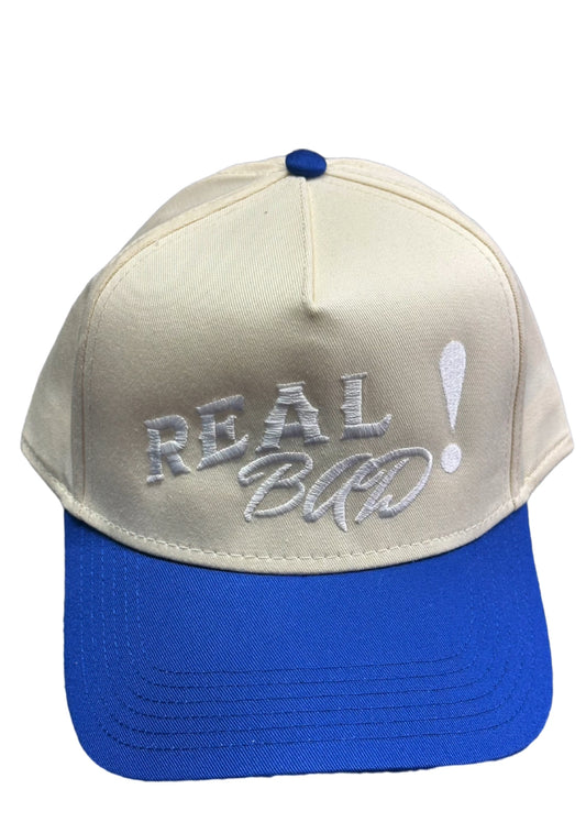 Real Bad Trucker hat (blue-cream)