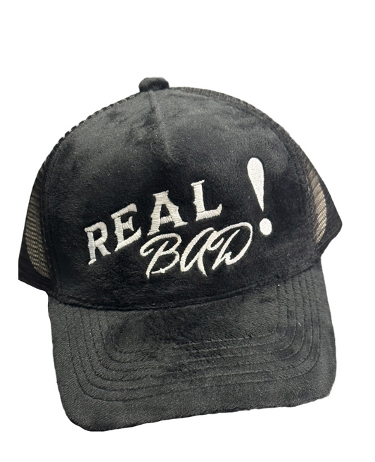 Real Bad Trucker hat (black